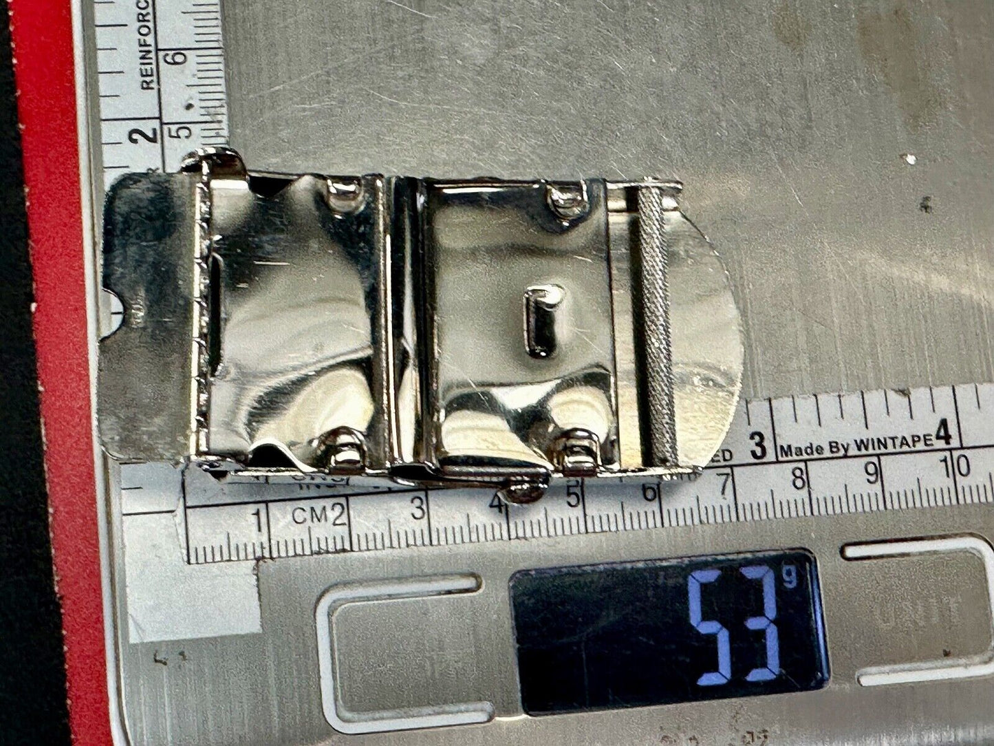 USS Broke FFG  - guided missile frigate United States Navy boat belt buckle