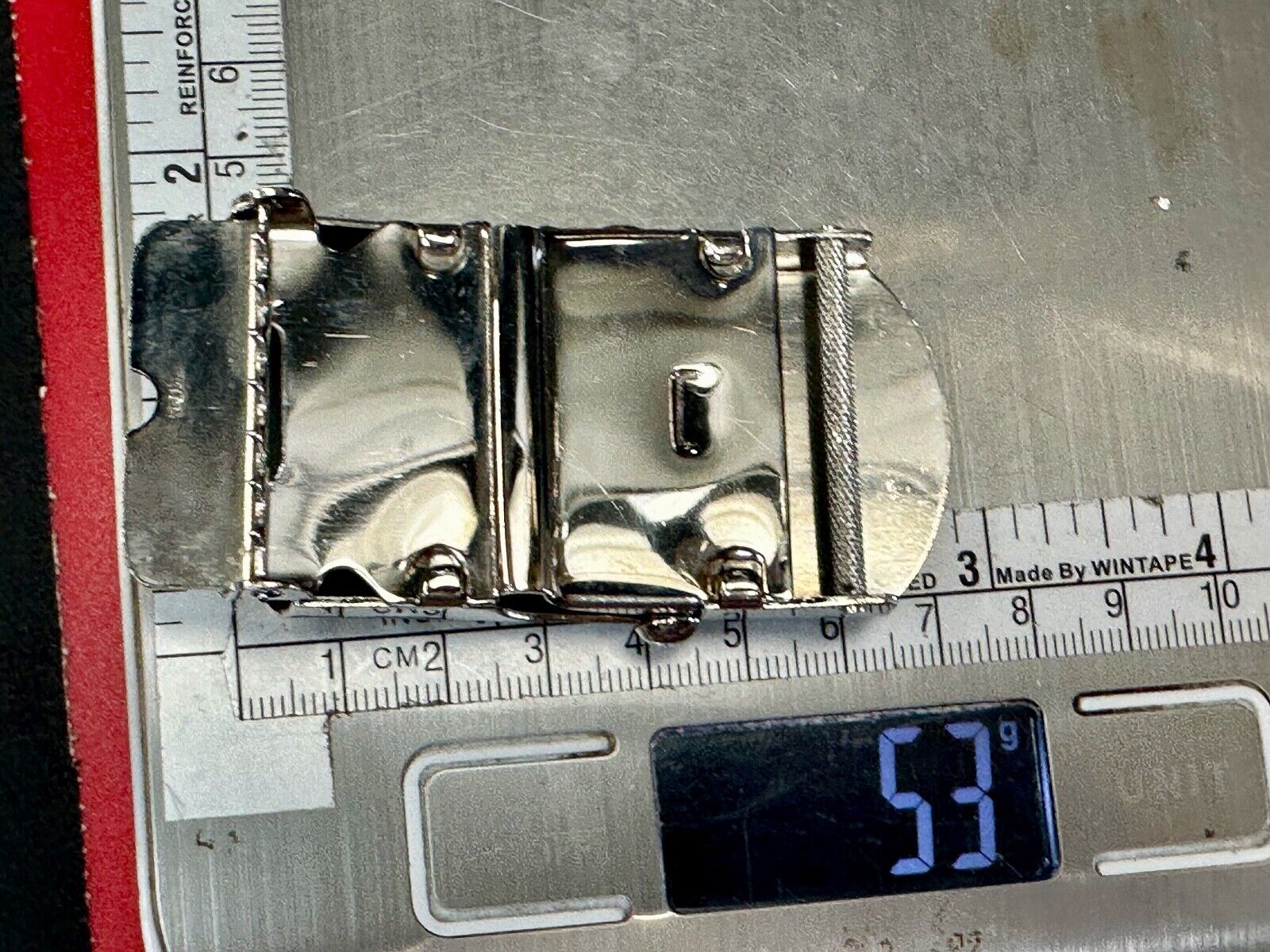 USS Broke FFG  - guided missile frigate United States Navy boat belt buckle