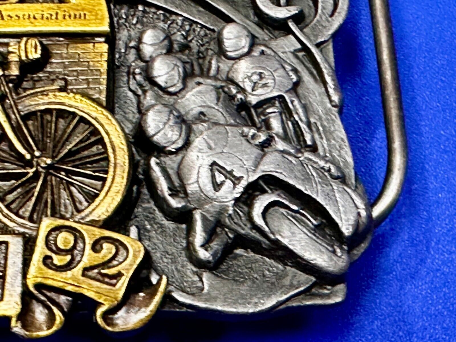 AMA American Motorcyclist Asso. Columbus Ohio 1992 Commemorative Belt Buckle
