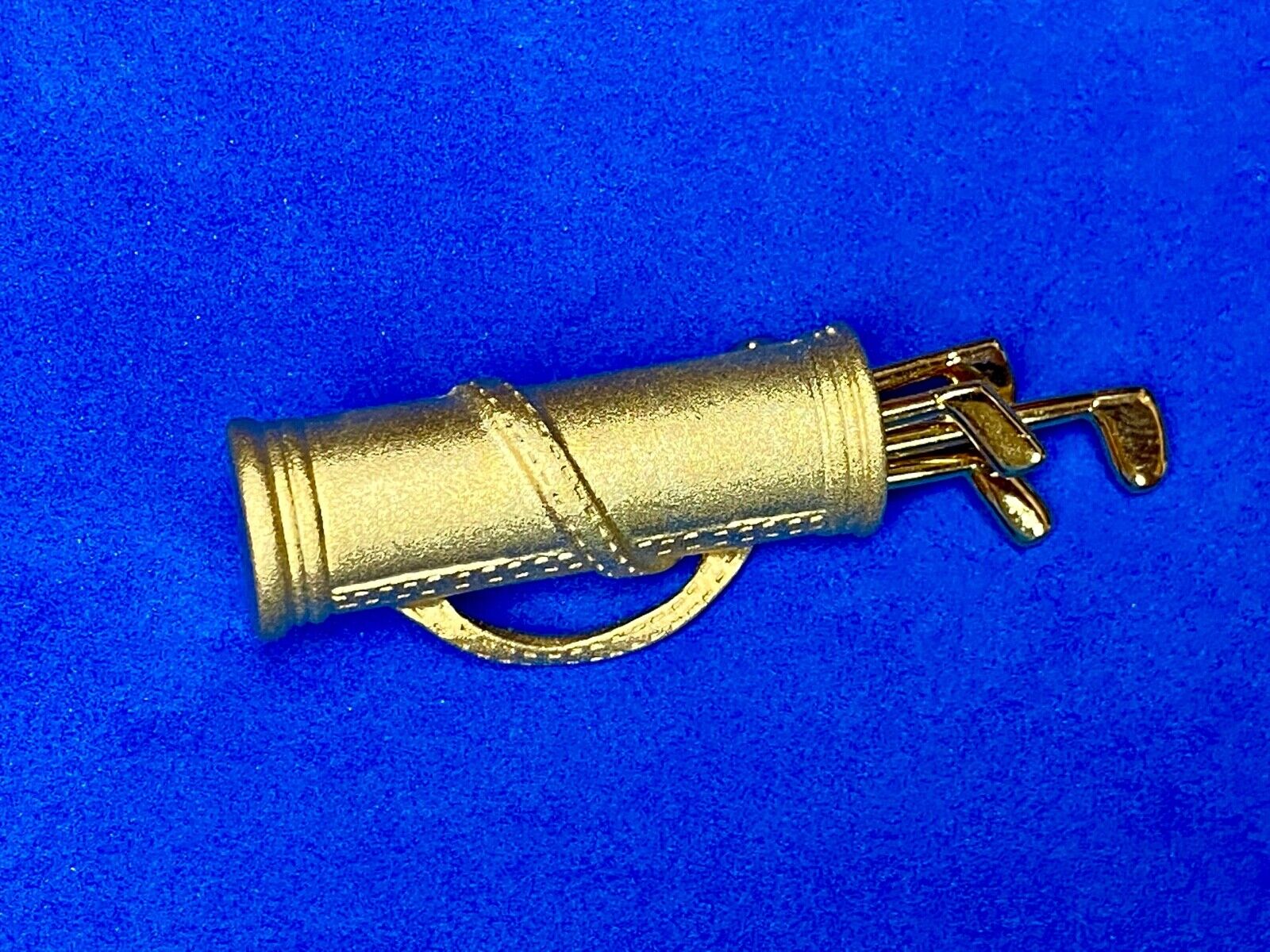 Vintage Golf Clubs Caddy Brooch Pin Ladies Jewelry Signed Tara