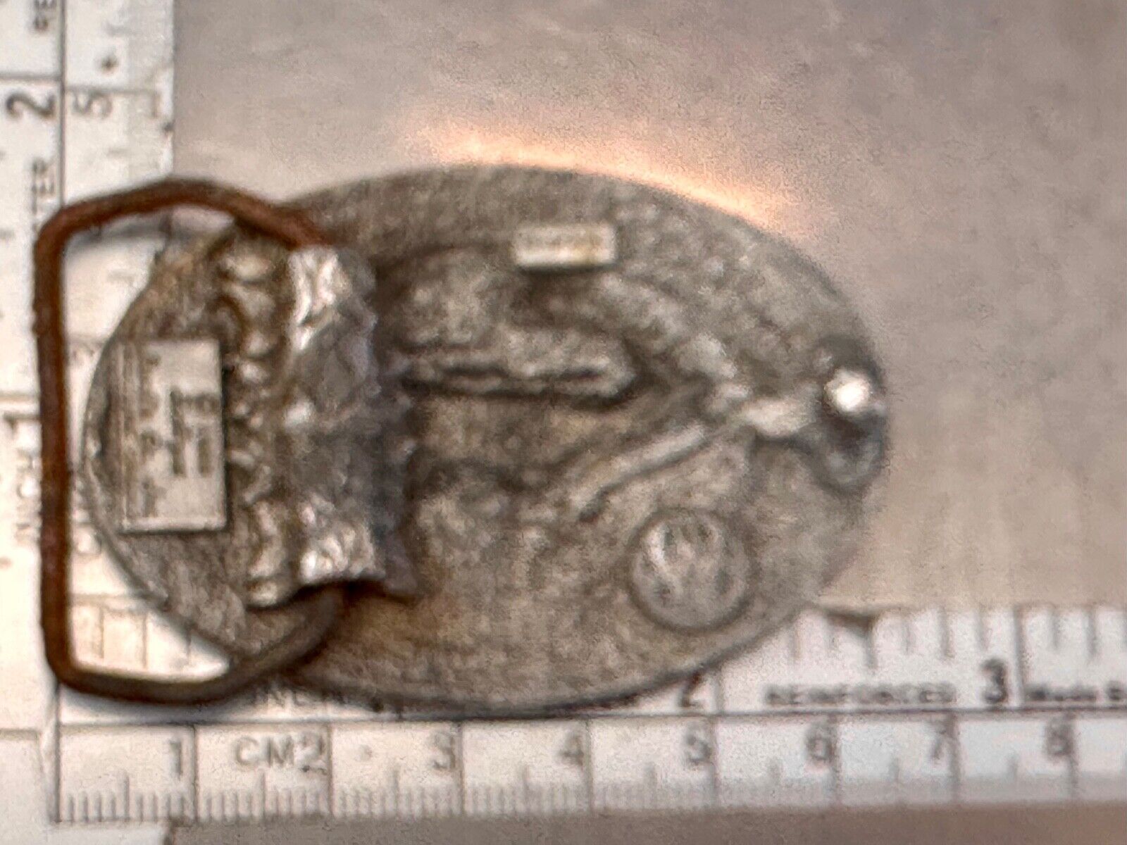 The Great ELK - Vintage 1980 D-4000 Siskiyou 2.75" wide Belt Buckle