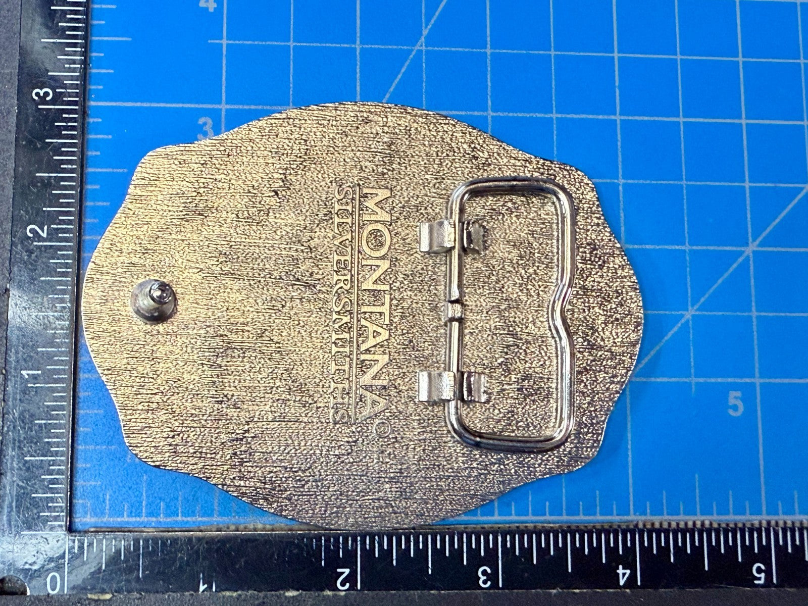 2014 Pendleton Whiskey Let'er Buck Rodeo Cowboy Montana Silversmiths Belt Buckle