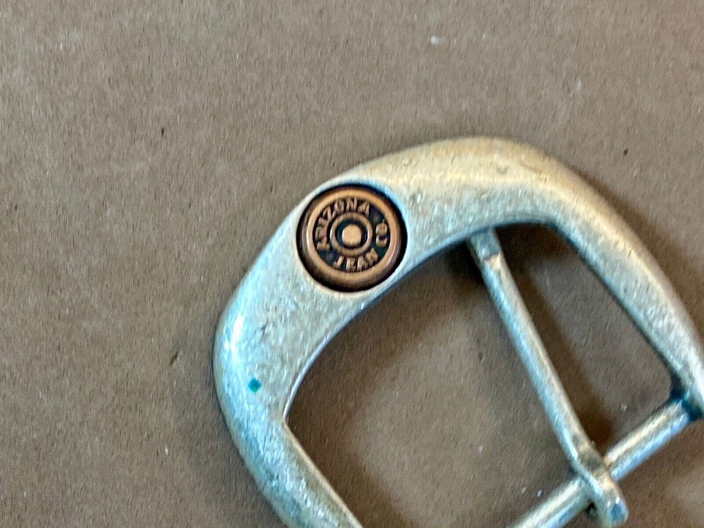 Arizona Jeans Co Replacement  Silver Tone Belt Buckle 