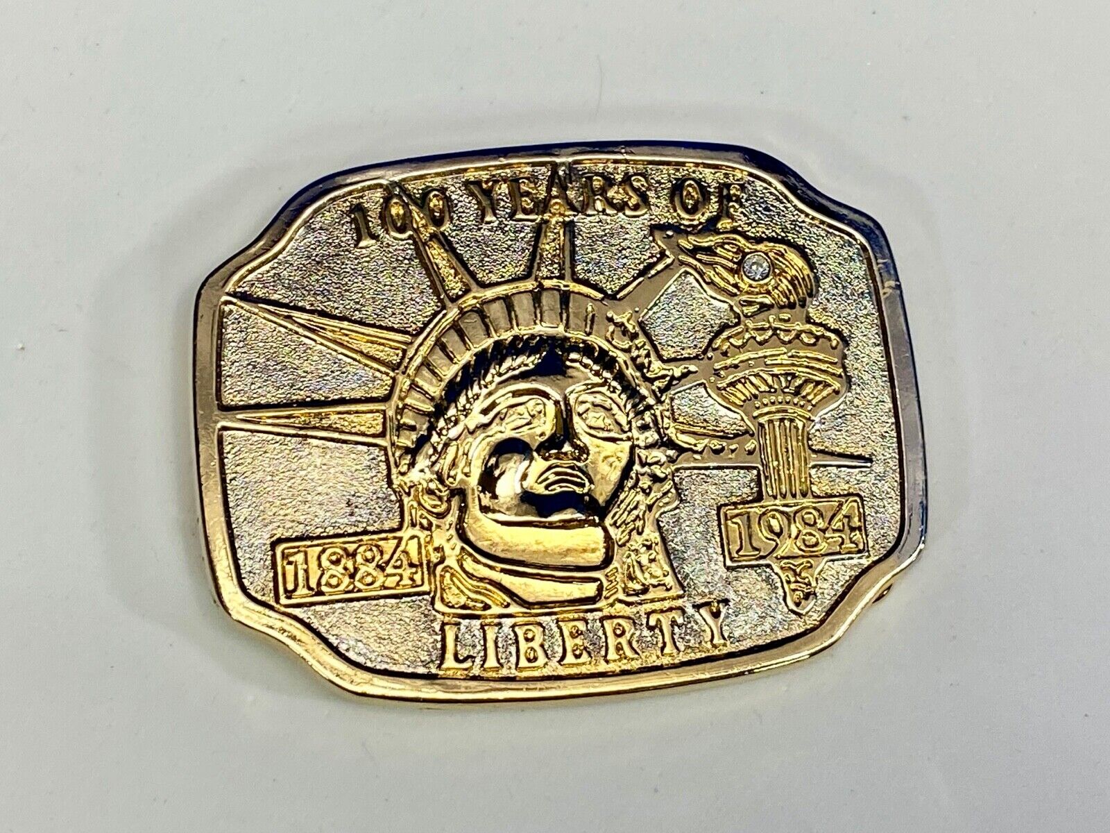 United States Of America Statue Of Lady Liberty Usa New York Belt Buckle