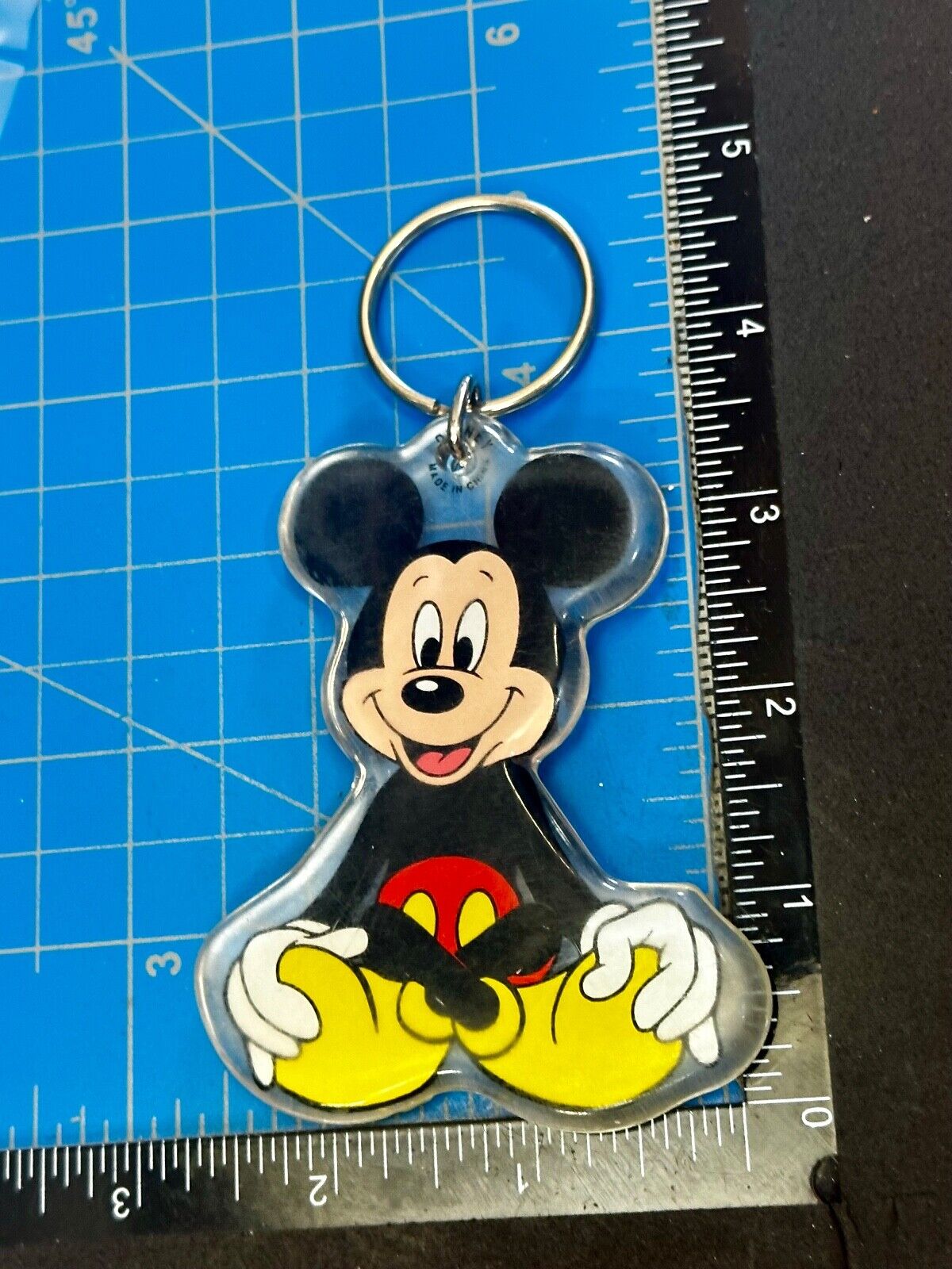 Adorable Mickey Mouse Disney Souvenir Keychain, Key Chain Ring