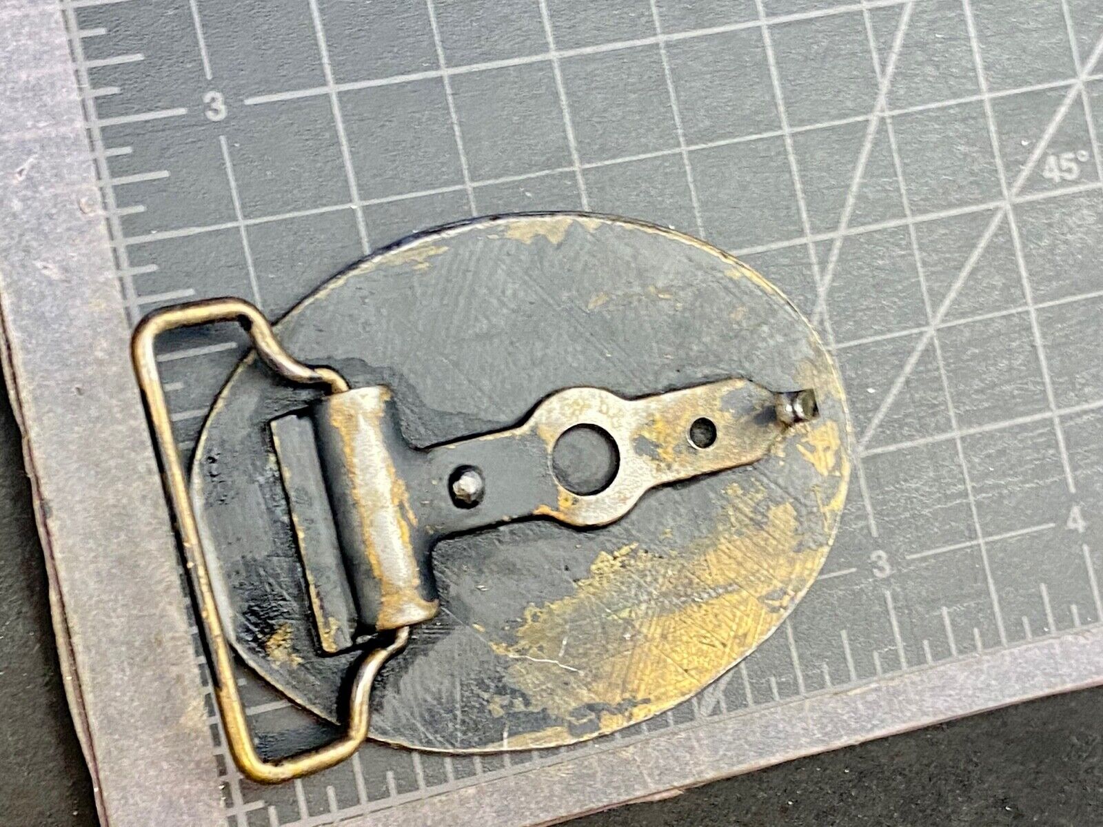 Vintage Hoyt Gun Holsters Coupville Washington Belt Buckle