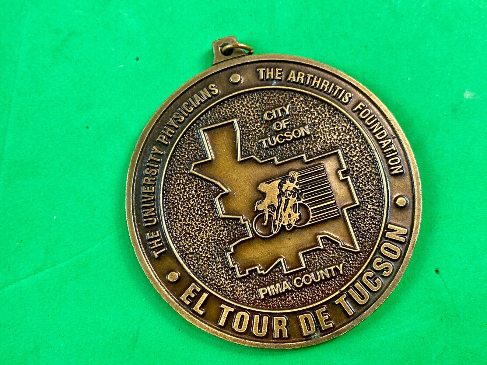award  from El Tour De Tucson 