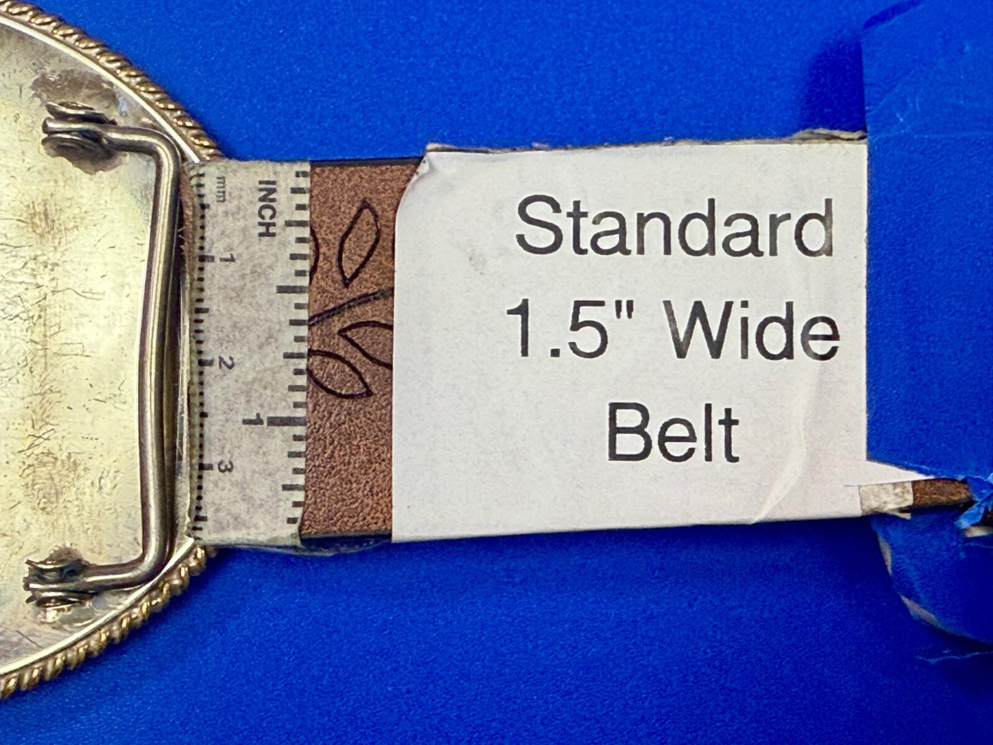Tuba City High School Rodeo B-K Silversmiths Award Trophy Belt Buckle