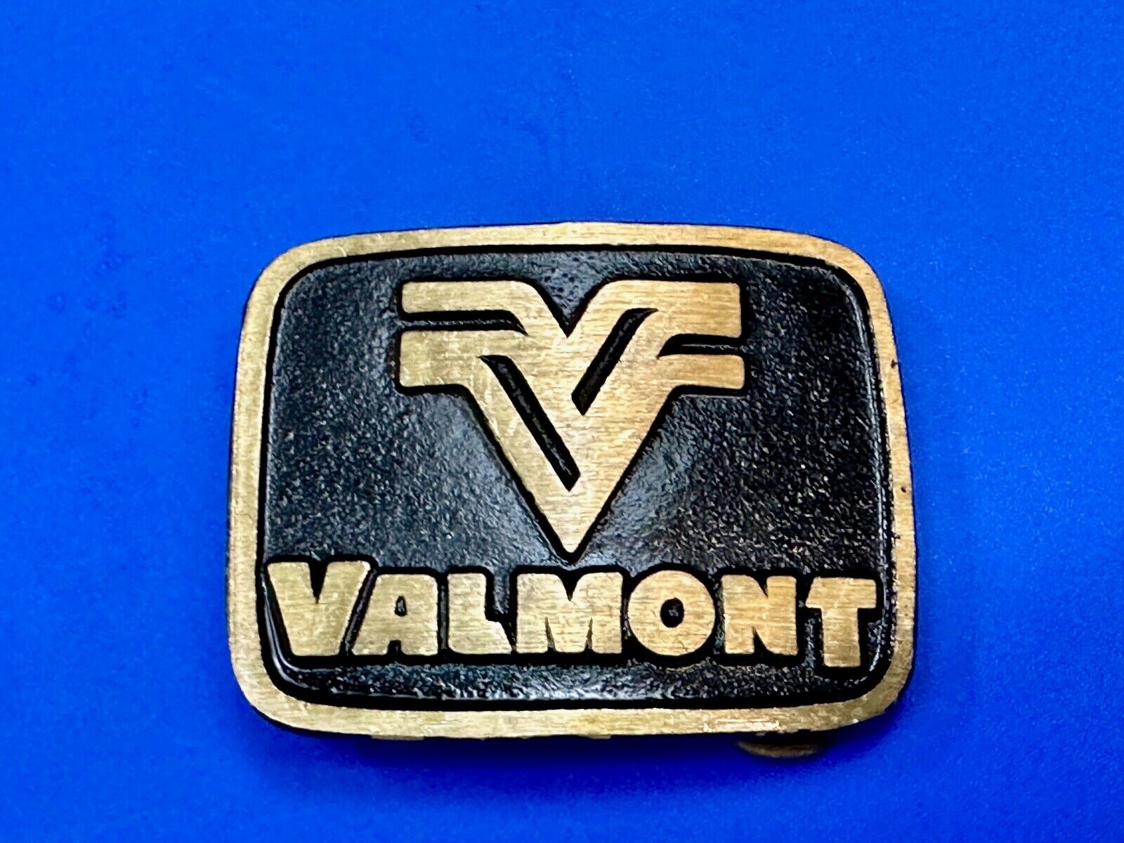 Valmont skincare products Company Solid Brass Vintage Belt Buckle by Dynabuckle