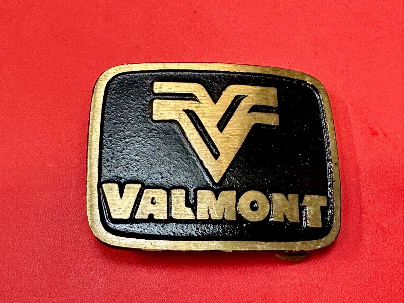 Valmont skincare products Company Solid Brass Vintage Belt Buckle by Dynabuckle