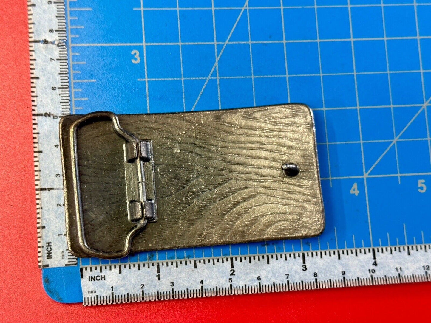 Viceroy Cigarettes Advertising Promo Loyalty Vintage Brass Tone Belt Buckle