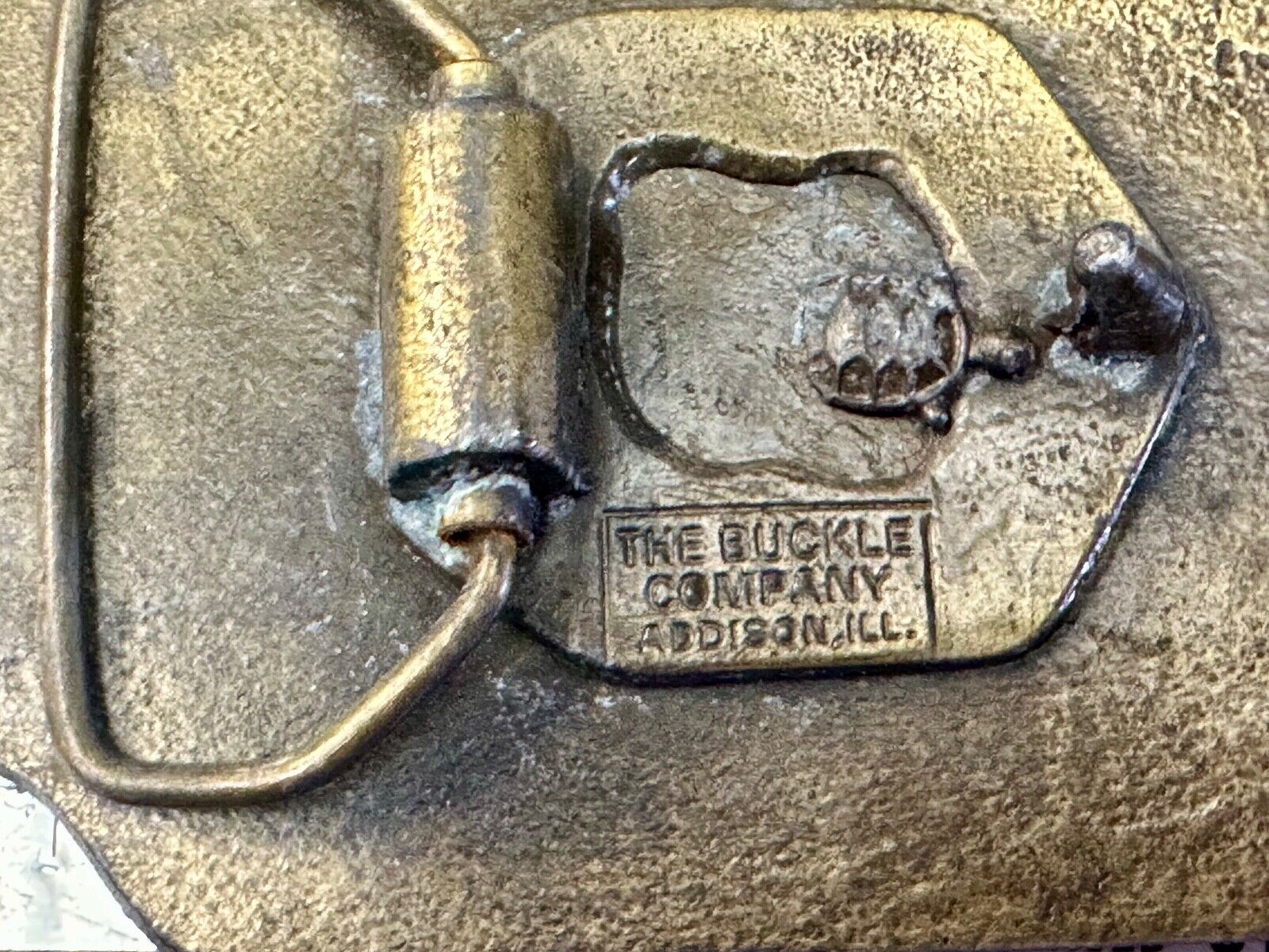 America’s Heroes FIRE DEPARTMENT Lincoln Dupon Vintage belt buckle - Buckle Co