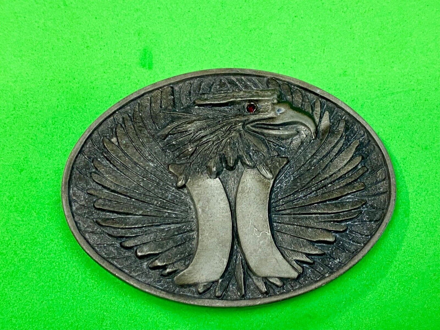 VERY COOL **HURLEY SKATEBOARDS** ACTION SPORTS Eagle RED EYE FASHION BELT BUCKLE