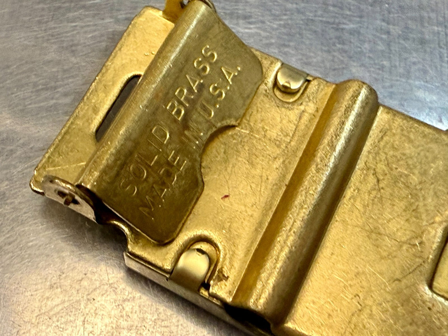 Vintage Cub Scouts Uniform BSA Replacement Solid Brass Belt Buckle