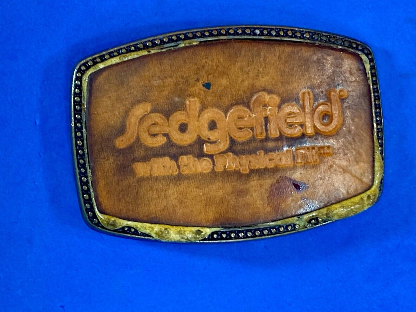 70'S Retro Sedgefield With The Physical Fit Advertisement Buckle
