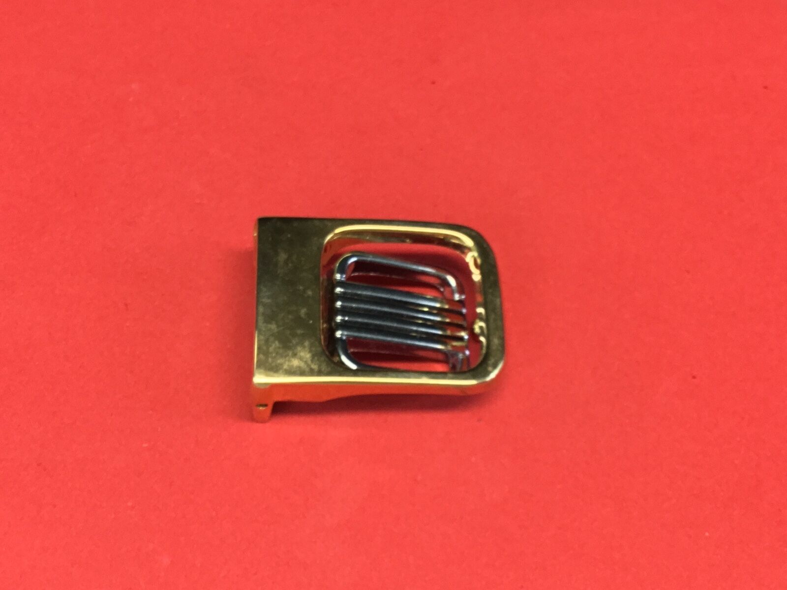 Vintage Gold and Silver Tone small dress belt buckle