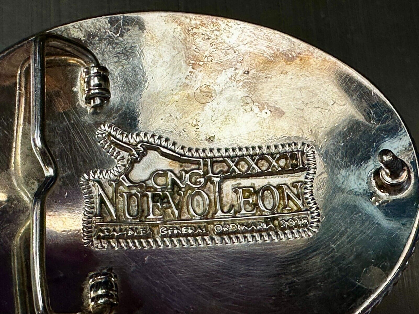 Union Ganadera Regional De Nuevo Leon Expo Series 2018 Trophy Award Belt Buckle