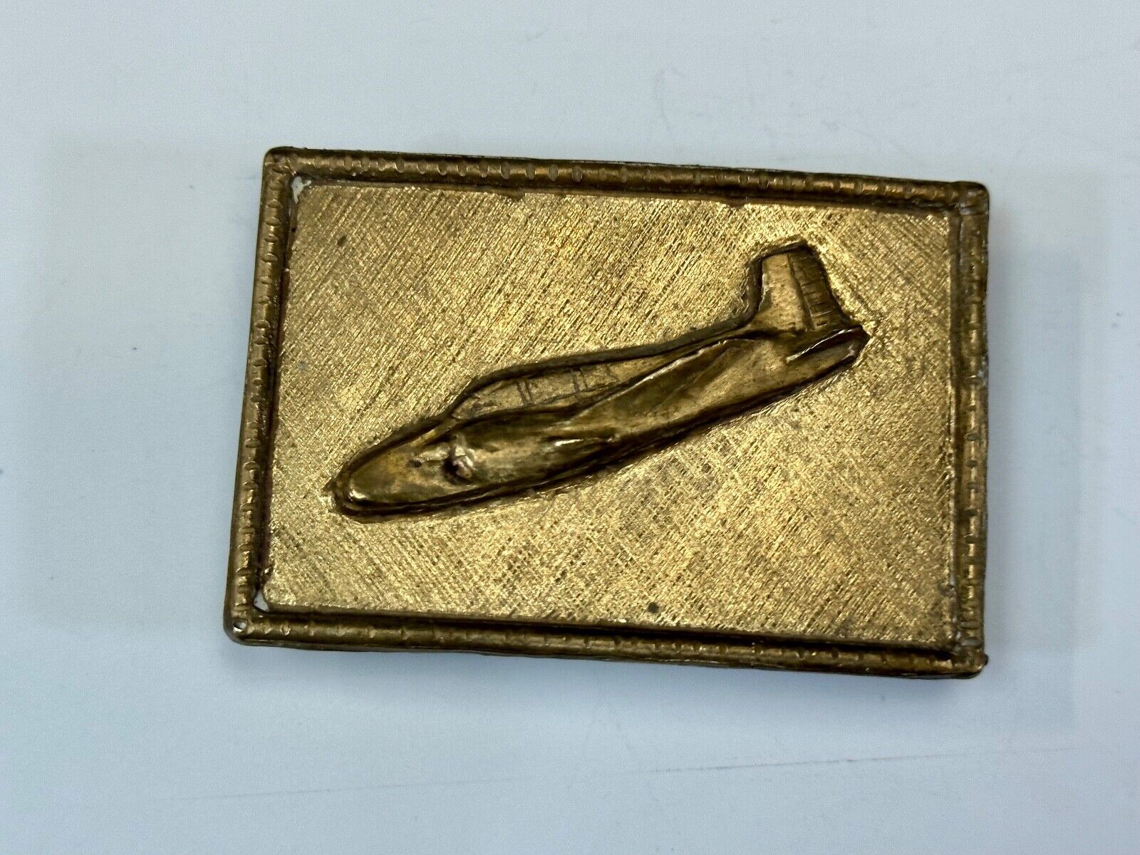 Airplane - Air Force WW2? Jet Pilots vintage belt buckle