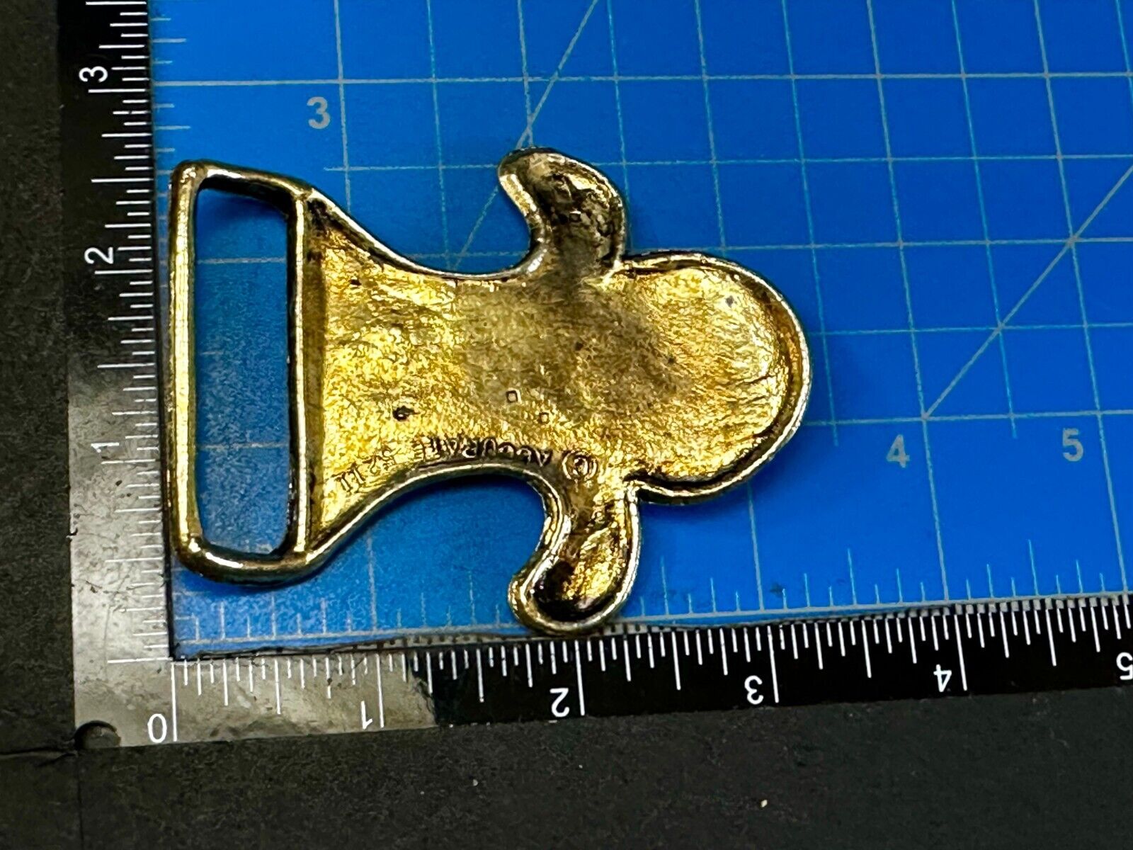 Unique Pattern Cutout Hippy Style Allurate 5211 retro shape Belt Buckle