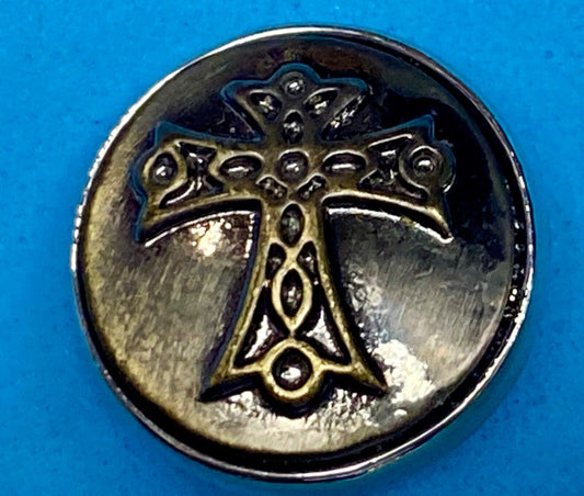 Thick Cross theme  18mm Button Charms Ginger Snaps - Magnolia Vine
