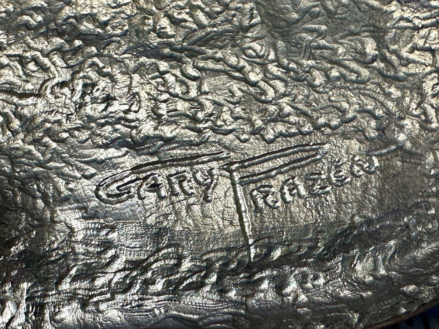 Utah Railway Co Vtg Train Railroad 83 Years - Gary Prazen Sculpture Belt Buckle