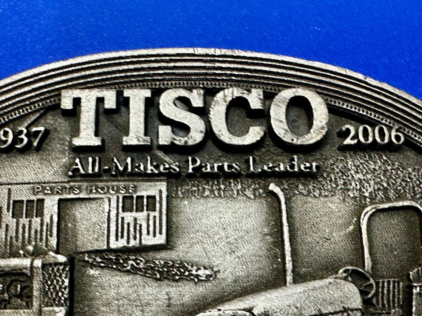 TISCO Tractor Implement Supply Replacement Parts 69 years - 2006 Belt Buckle