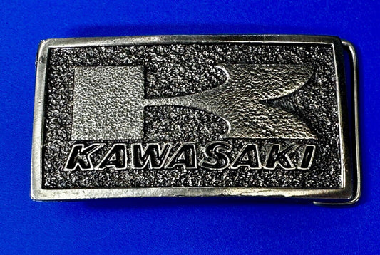 Kawasaki Motorcycle Very Limited Belt Buckle – Copyrighted 1975