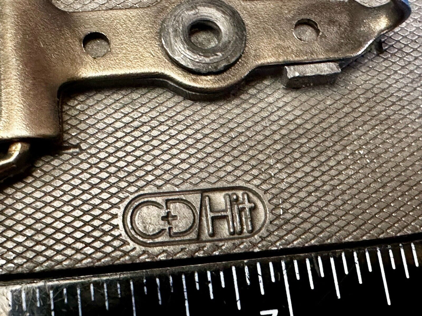 Veit Excavation Demolition Services Company Advertisement CD Hit Belt Buckle