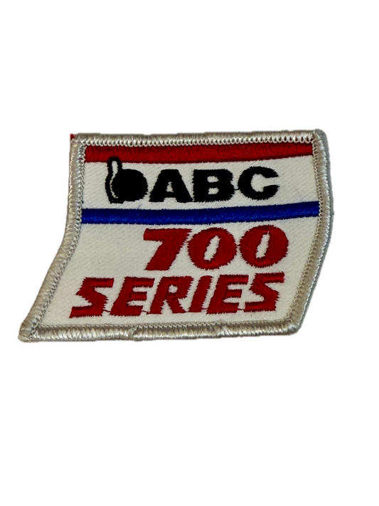 ABC 700 Series Bowling Sports Vintage Souvenir Patch