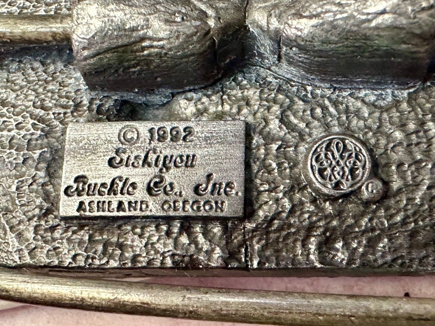 APWA Oregon chapter American Public Works Association Conference belt buckle