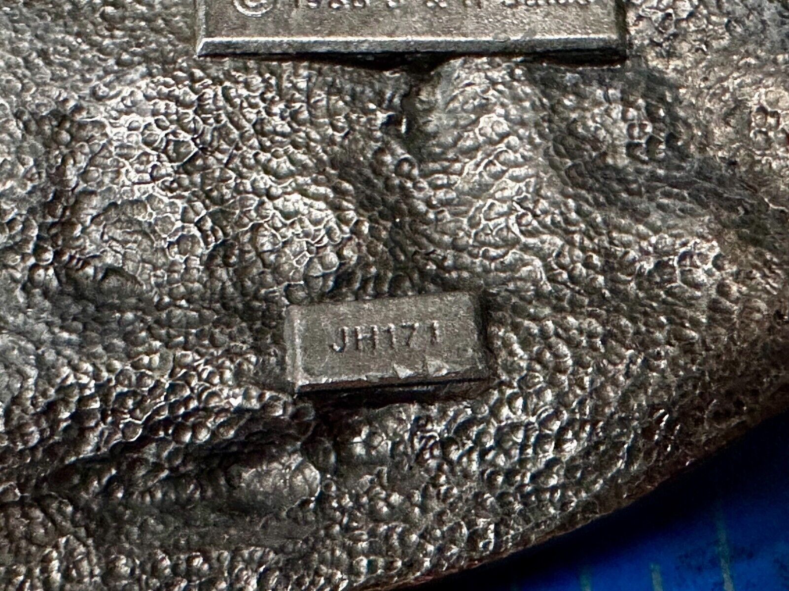 Alaska Flag Commemorative The Great Land Last Frontier State 1980's Belt Buckle