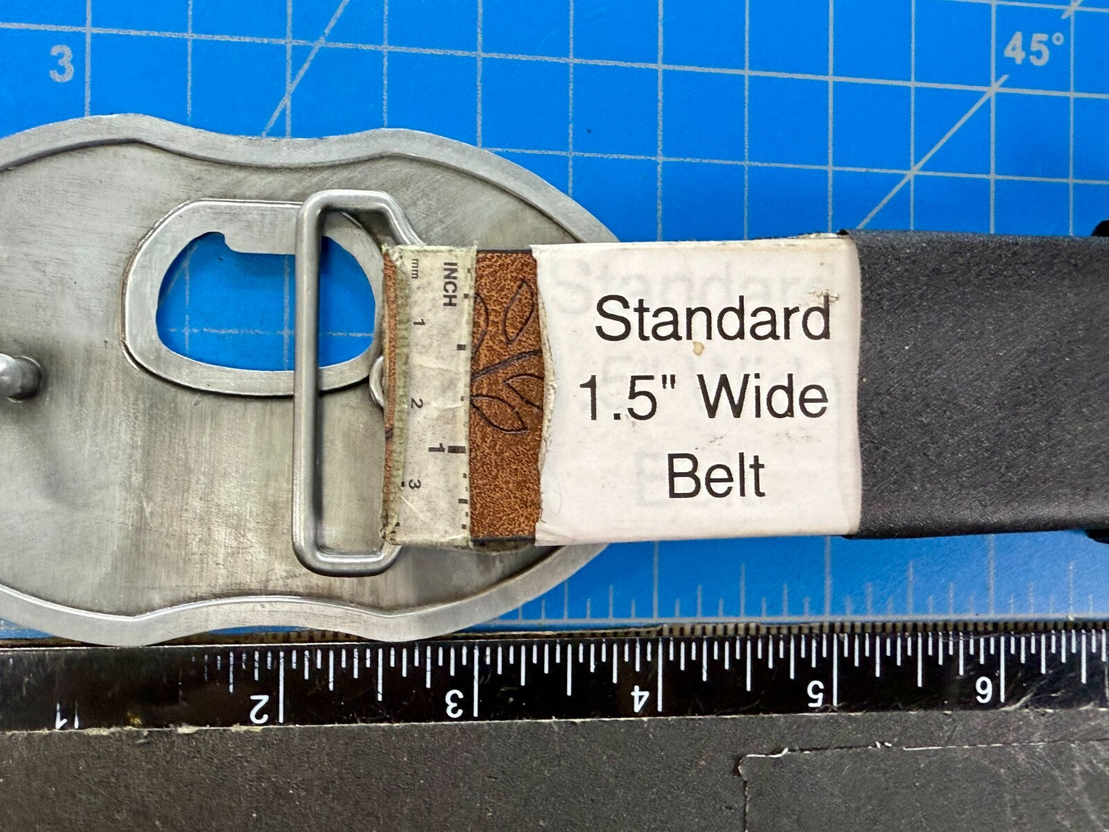 Always Open 24 / 7 Belt Buckle and Bottle Opener - Perfect Bar Pickup Line!