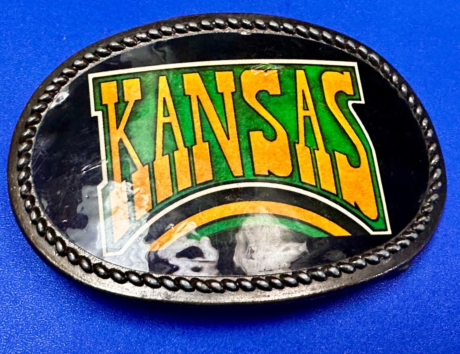 KANSAS Band Iconic Rock Music Themed Collectors Belt Buckle by Midwestern