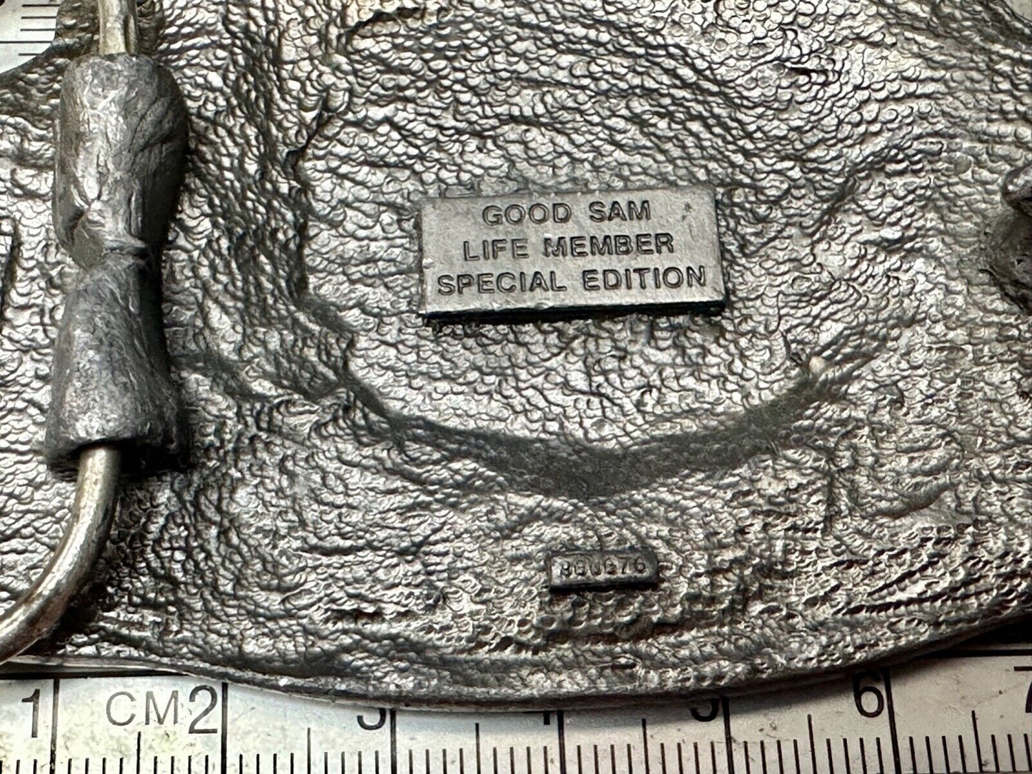 Vintage Good Sam Club Life Member Belt Buckle
