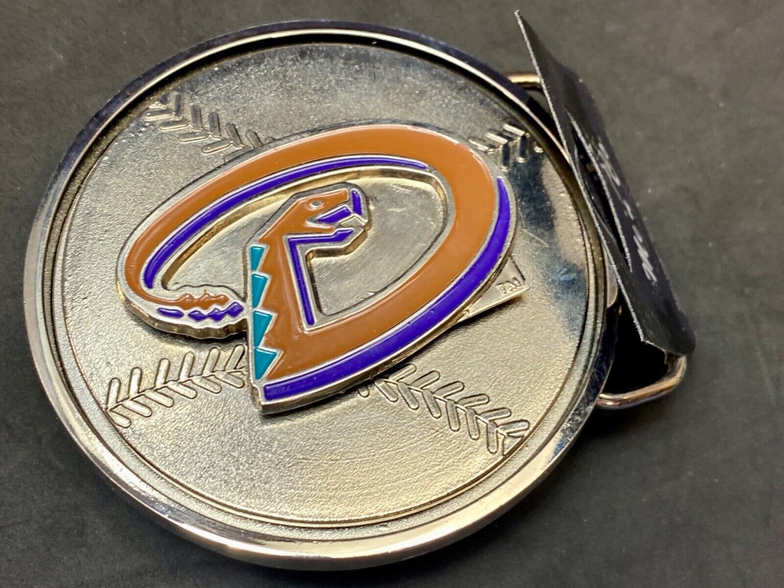 Arizona Diamondbacks MLB Baseball Team SPINNER Moving Belt Buckle - ultimate fan