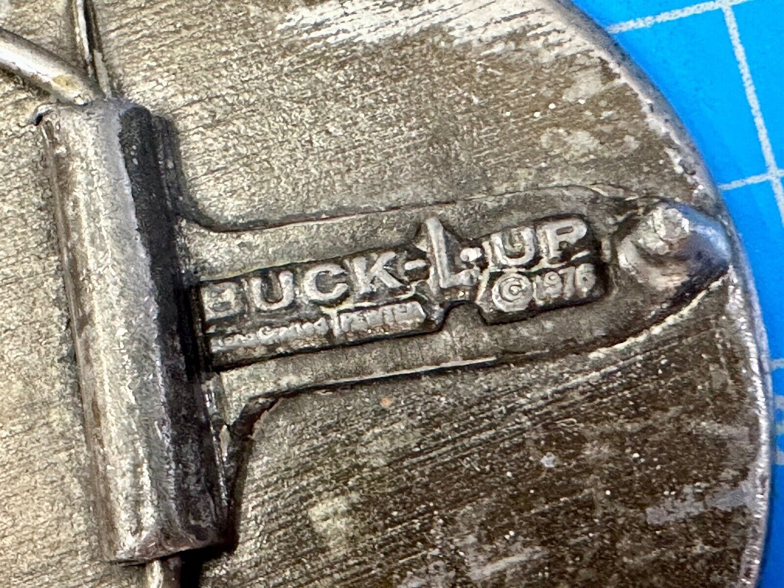 The General Semi Big Rig Truckers Drivers vintage Buck-L-Up 1976 belt buckle
