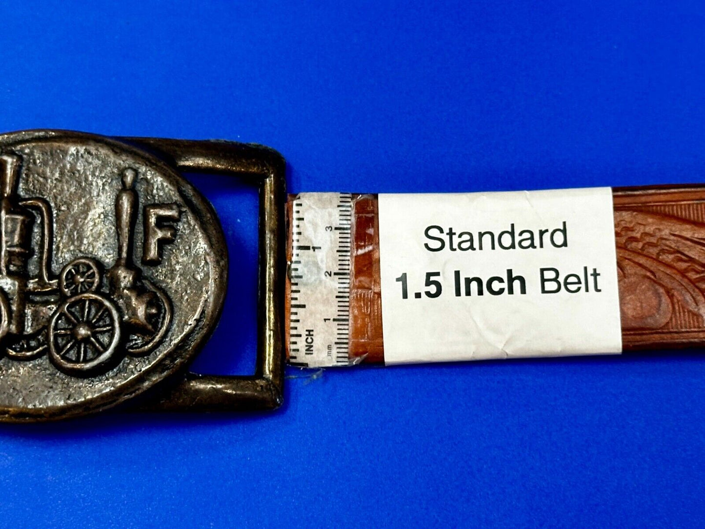 United Firemen UF Insurance Company of Philadelphia Fire Truck Belt Buckle