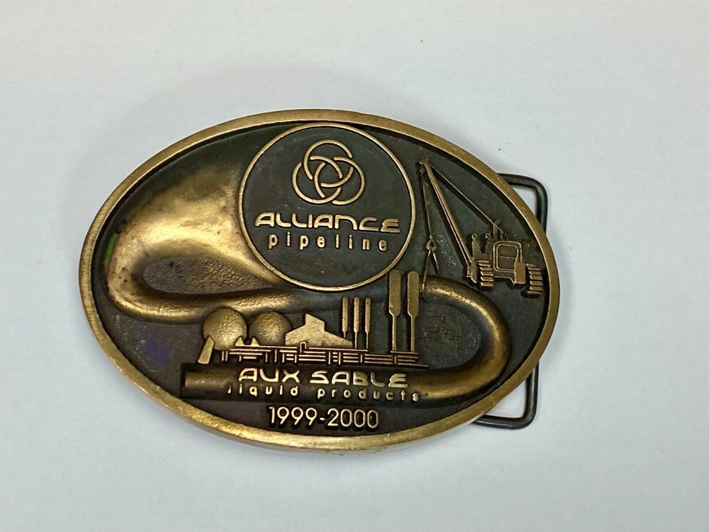 Alliance Pipeline Aux Sable Liquid Products Oil Ngl Extraction Belt Buckle