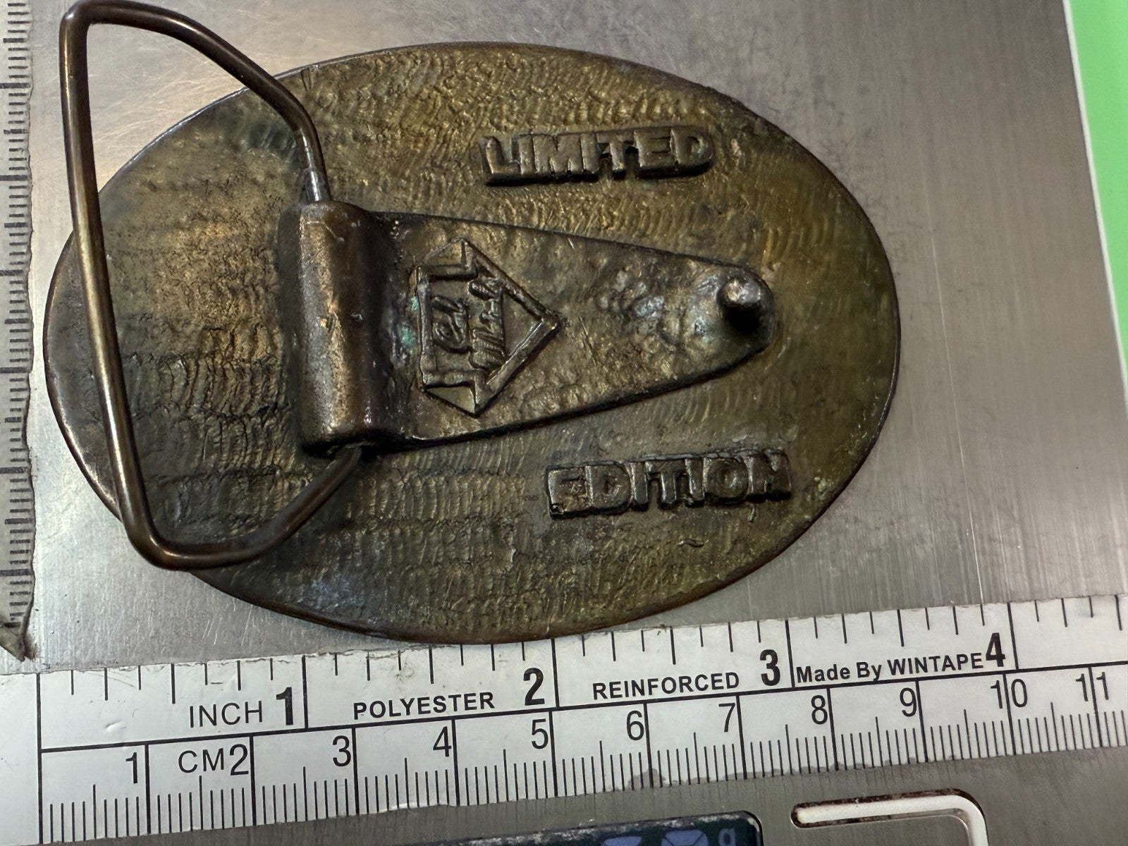 The Union American Civil War 125 Years Grant Clemens Twain Cal Metal Belt Buckle