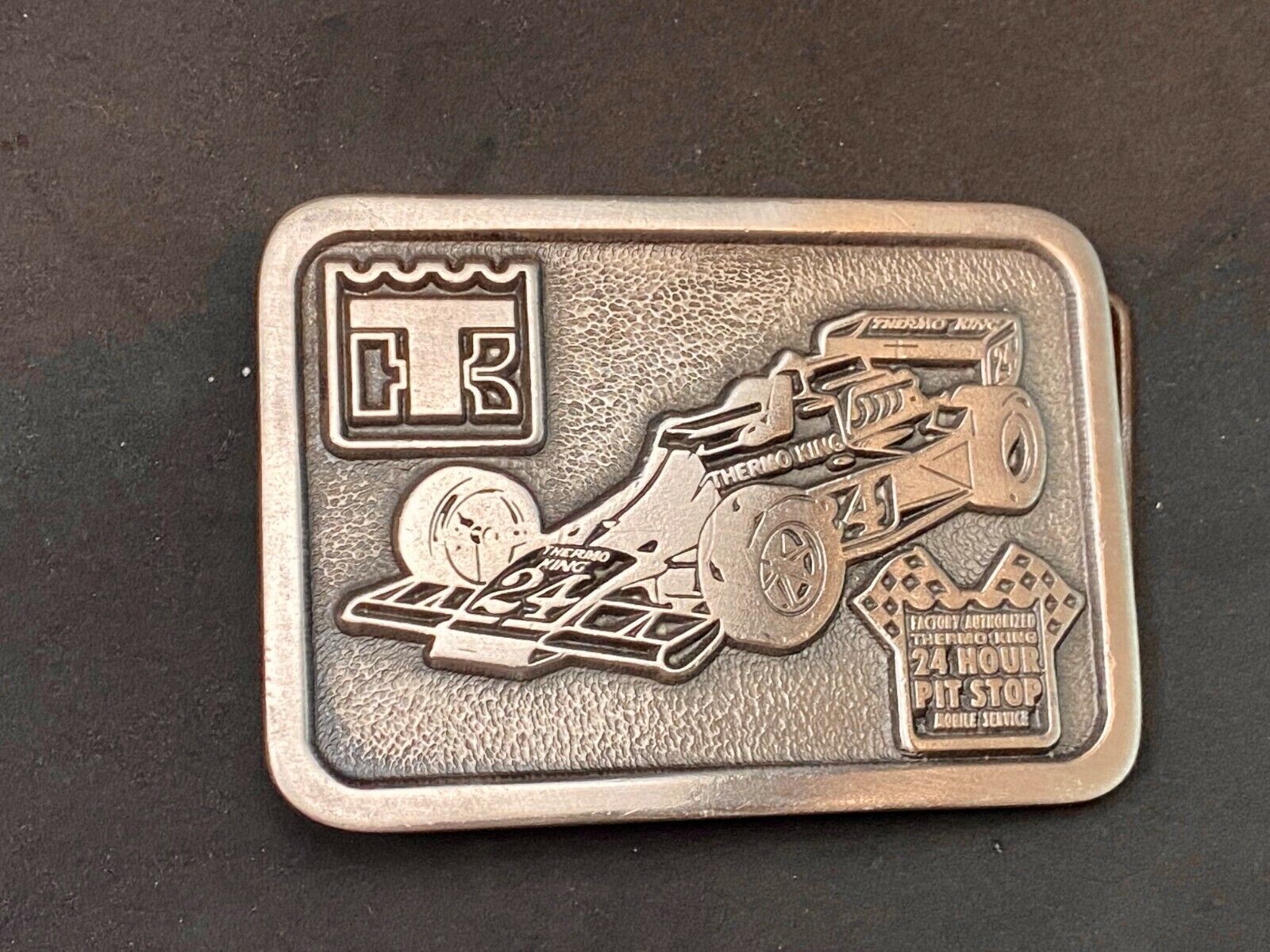 Tk Thermo King Factory Authorized 24 Hour Pit Stop Mobile Services Belt Buckle