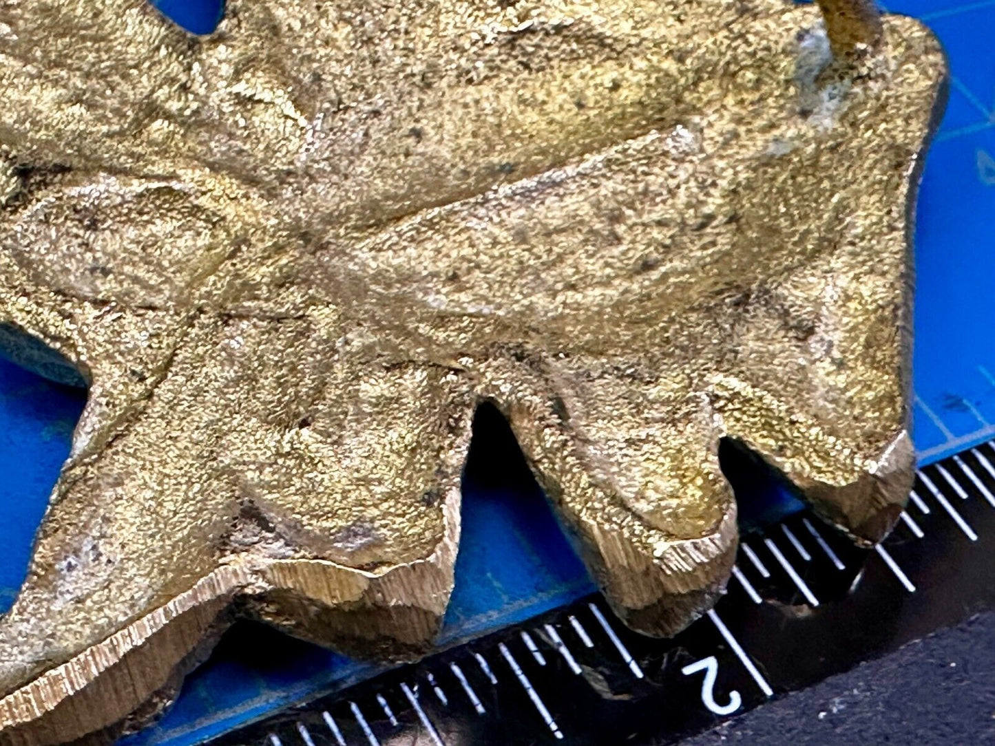 Unique Cricket Bug Insects Gold Tone Vintage Figural Hippy Vibe Belt Buckle