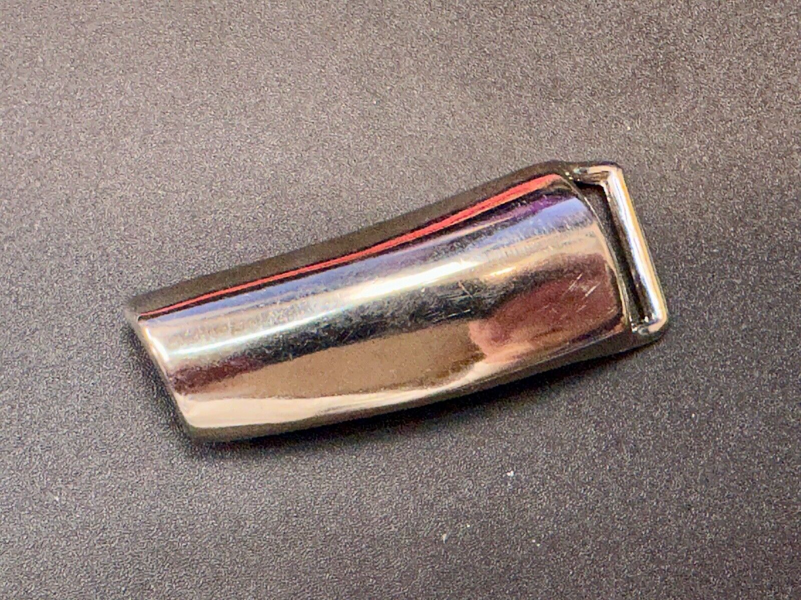 Very different - wide and skinny Vintage light gold tone replacement belt buckle