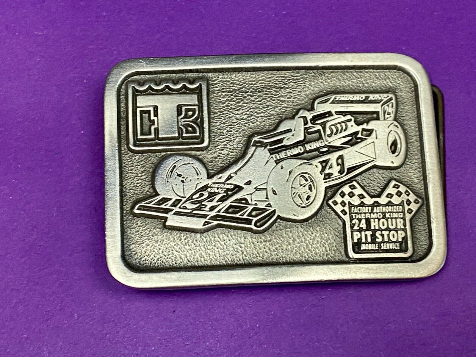 Tk Thermo King Factory Authorized 24 Hour Pit Stop Mobile Services Belt Buckle