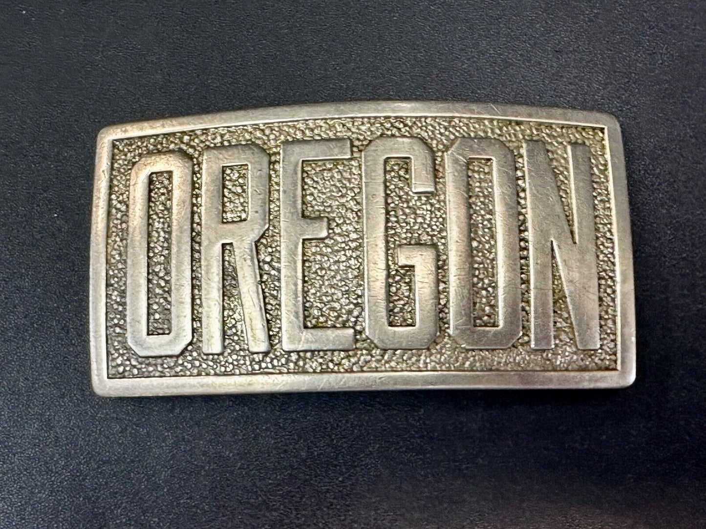 University of Oregon - Eugene Antique 1940's ROBBINS Co Attleboro Belt Buckle