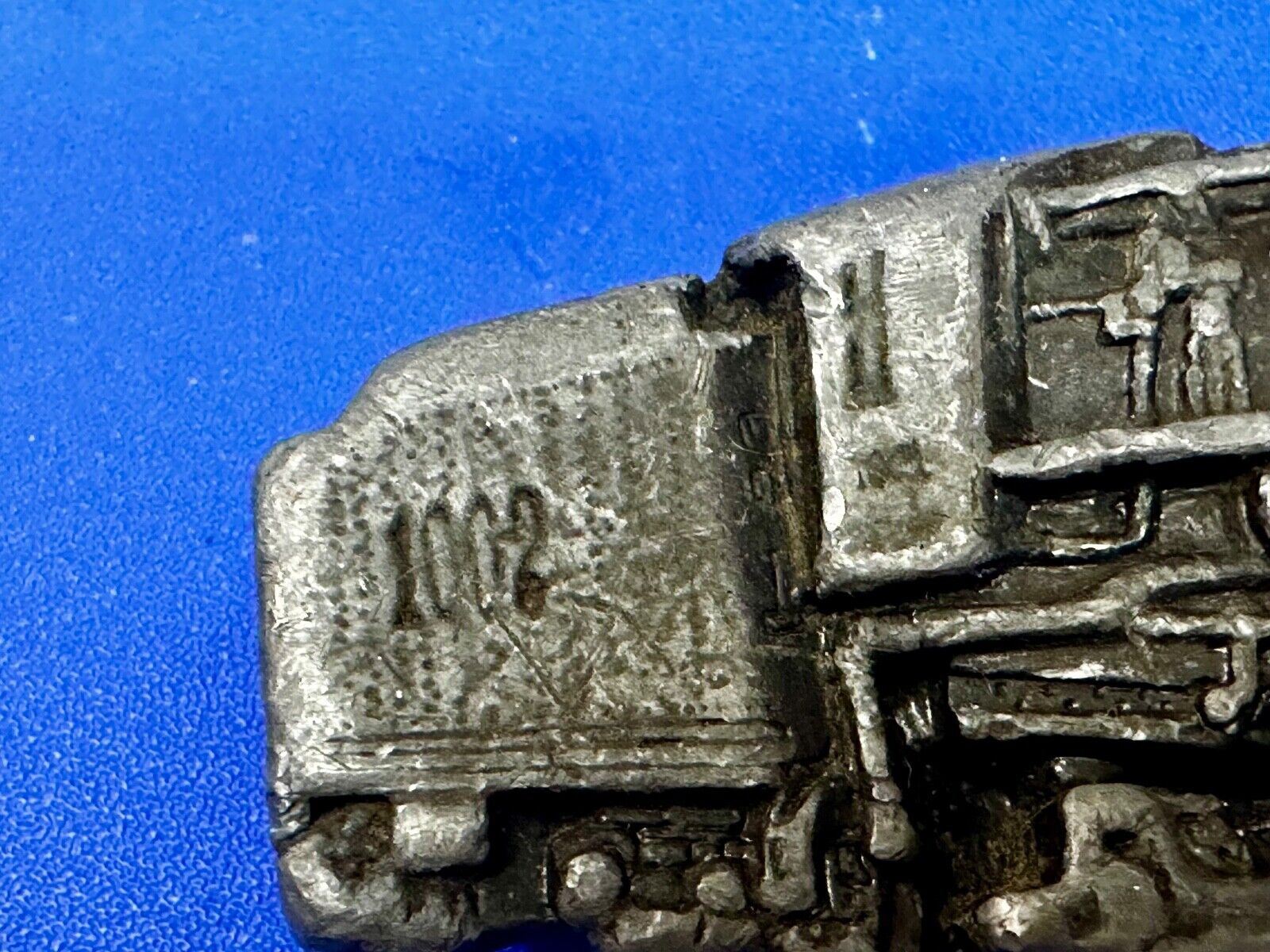 1002 RR Steam Engine Train Rail Road collectable  1978 Bergamot Belt Buckle