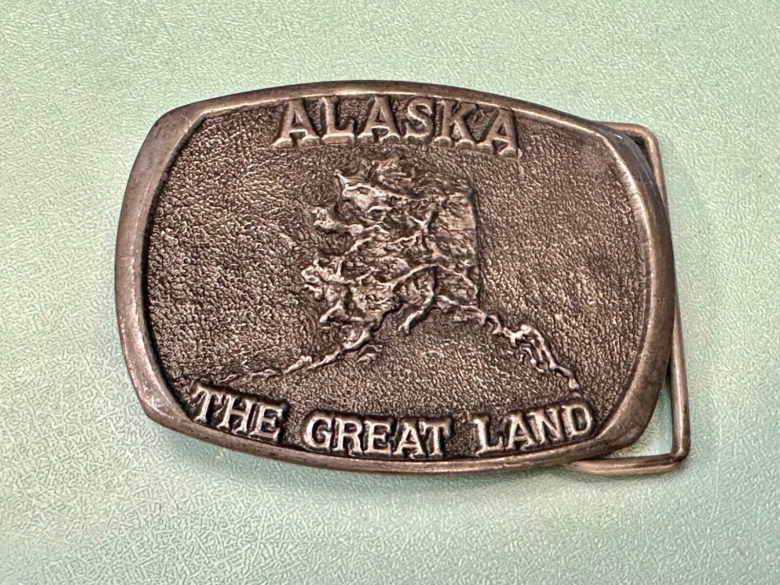 Alaska, The Great Land - Commemorative AK Frontier Arts belt buckle