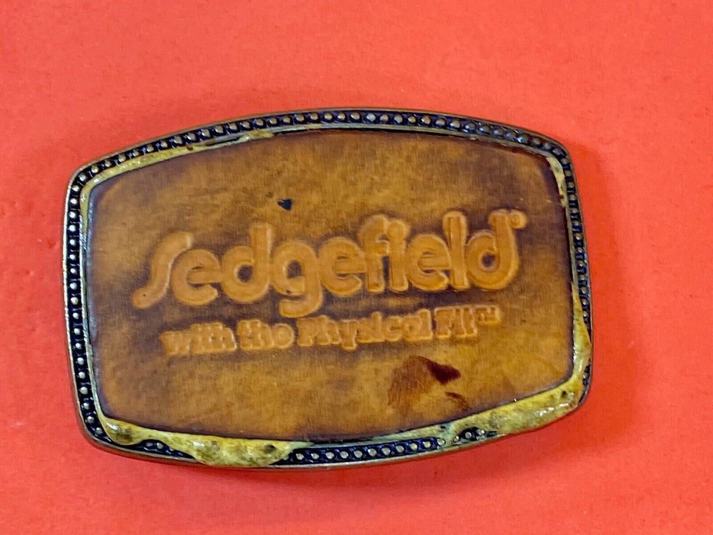 70'S Retro Sedgefield With The Physical Fit Advertisement Buckle