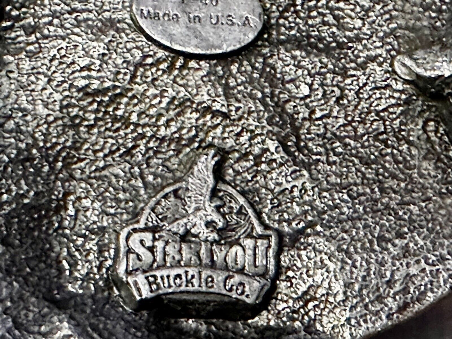Auto Car Truck Mechanic Wrencher Garage Shop Owner Vintage Siskiyou Belt Buckle