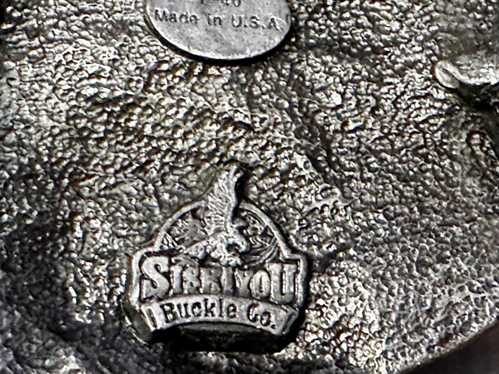Auto Car Truck Mechanic Wrencher Garage Shop Owner Vintage Siskiyou Belt Buckle