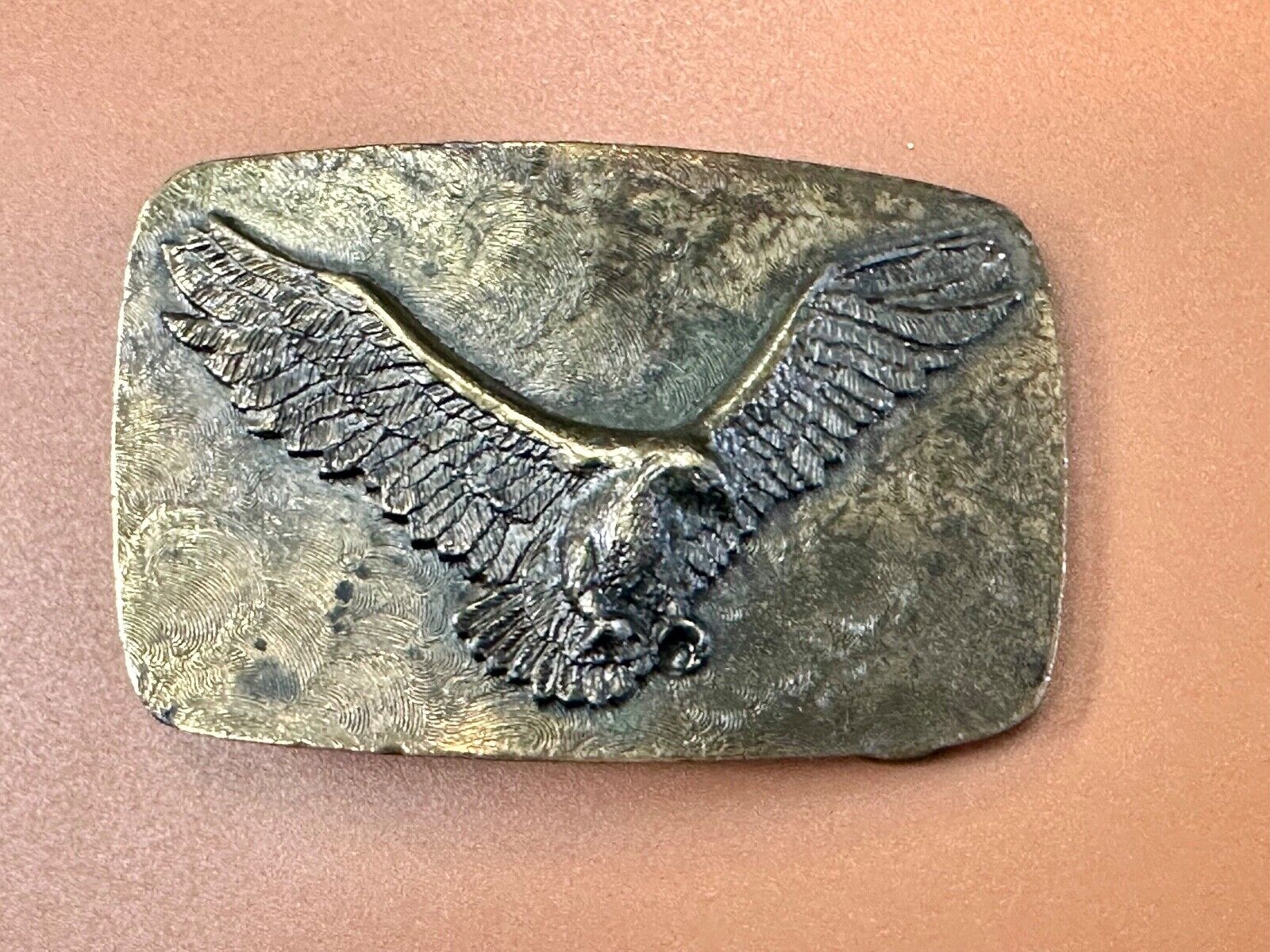 Majestic Patriotic EAGLE Vtg.  1981 The Great American belt buckle Commemorative